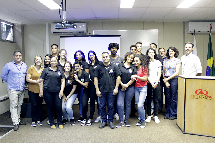 Alunos do Senai em visita ao Ipem-MG. Foto: Divulgação / Ipem-MG Alunos do Senai em visita ao Ipem-MG. Foto: Divulgação / Ipem-MG